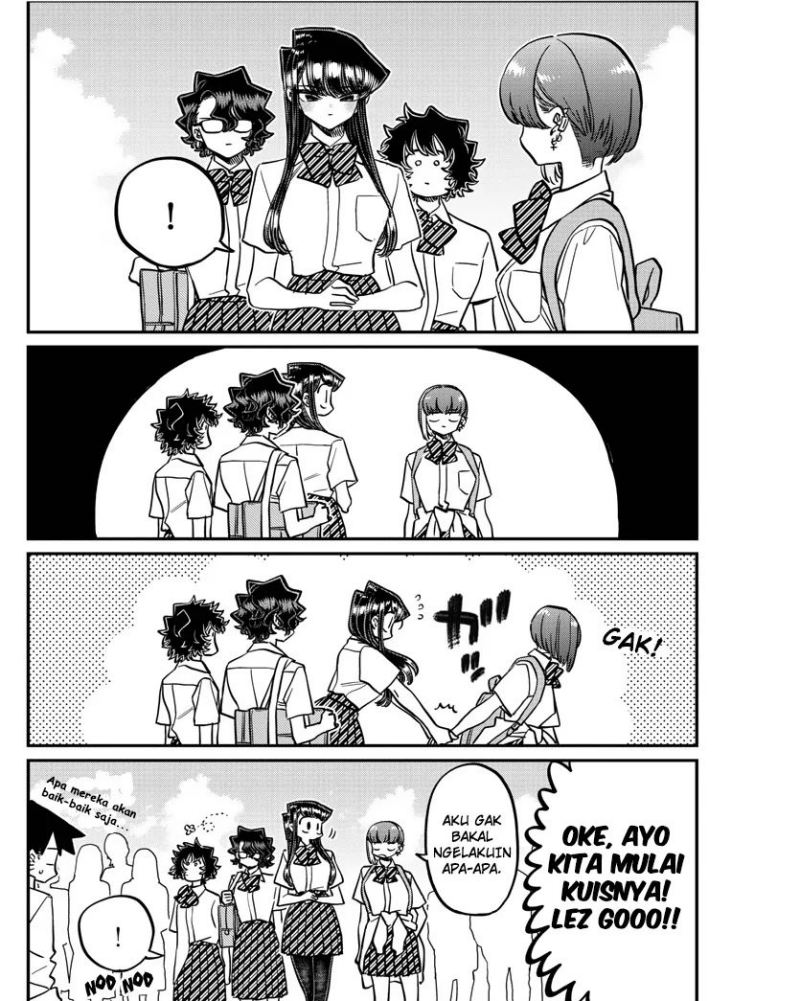 Komi-san wa Komyushou Desu Chapter 386 - halaman 6