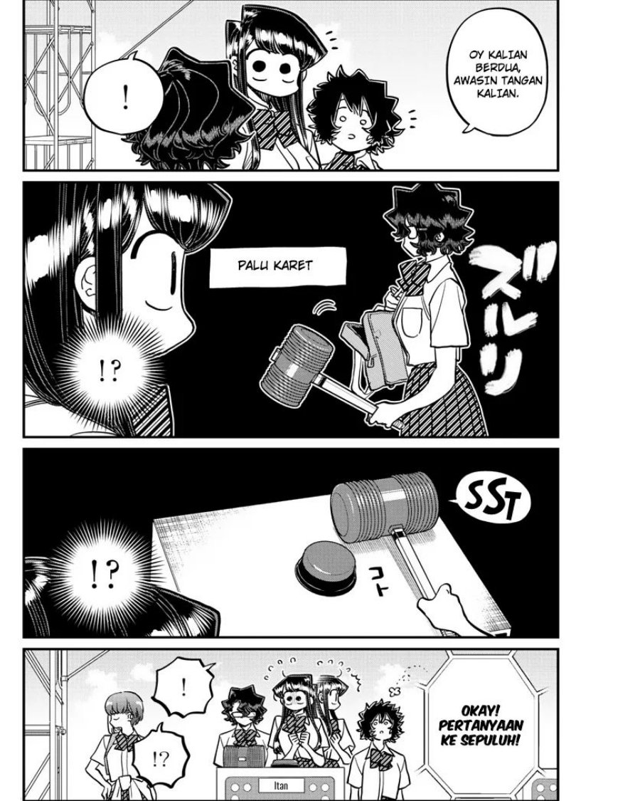 Komi-san wa Komyushou Desu Chapter 387 - halaman 10