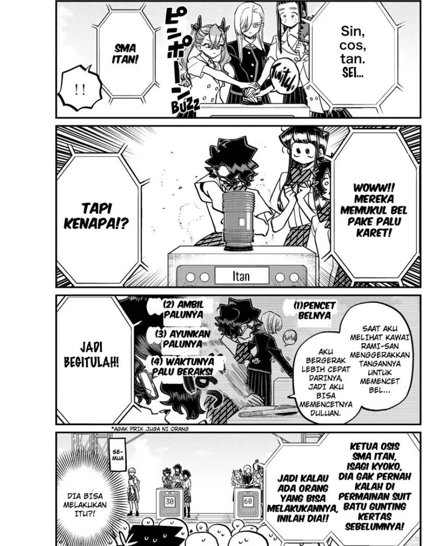 Komi-san wa Komyushou Desu Chapter 387 - halaman 11