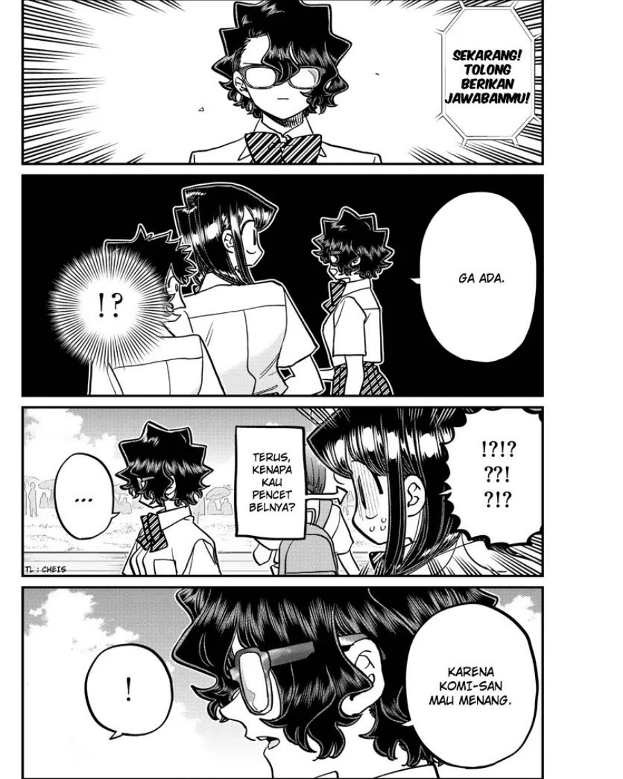 Komi-san wa Komyushou Desu Chapter 387 - halaman 12