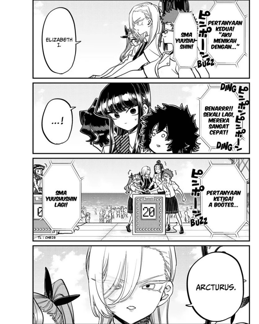 Komi-san wa Komyushou Desu Chapter 387 - halaman 5