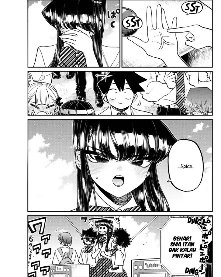 Komi-san wa Komyushou Desu Chapter 387 - halaman 7