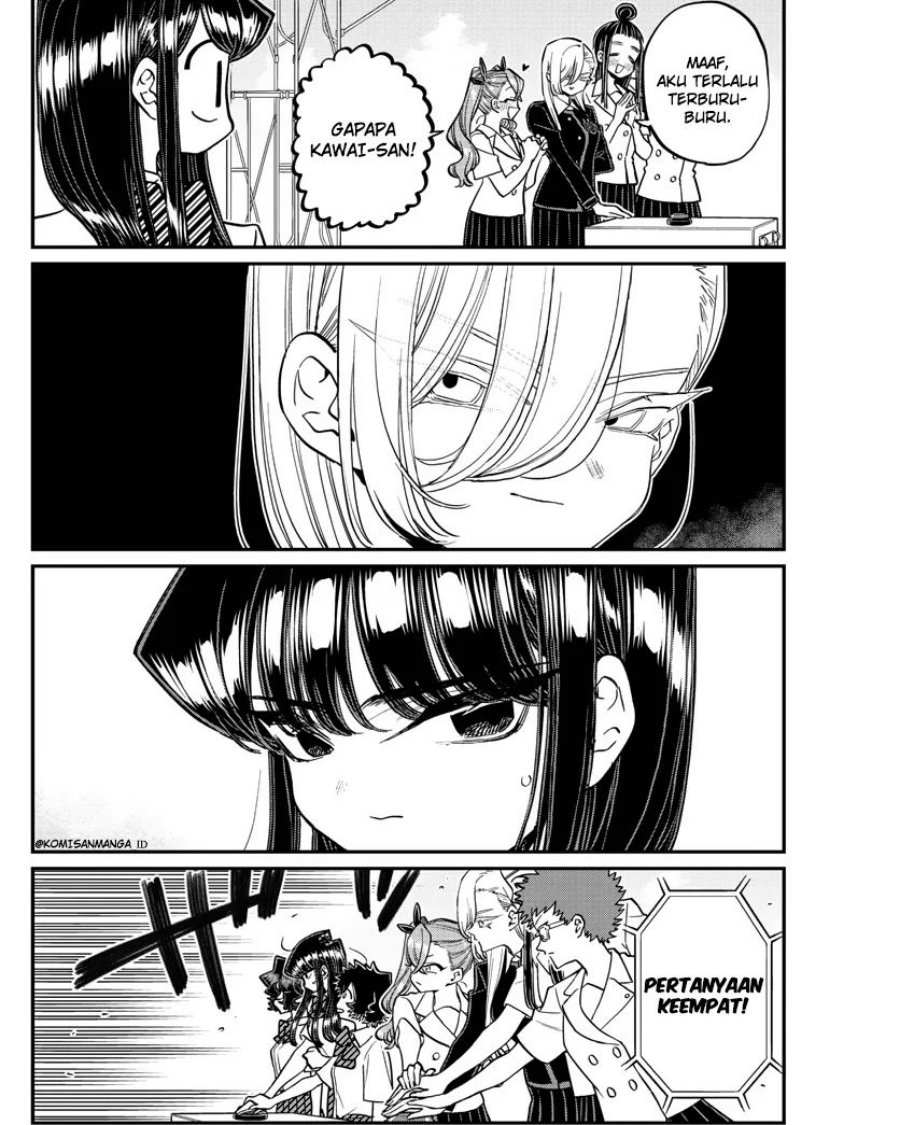 Komi-san wa Komyushou Desu Chapter 387 - halaman 8
