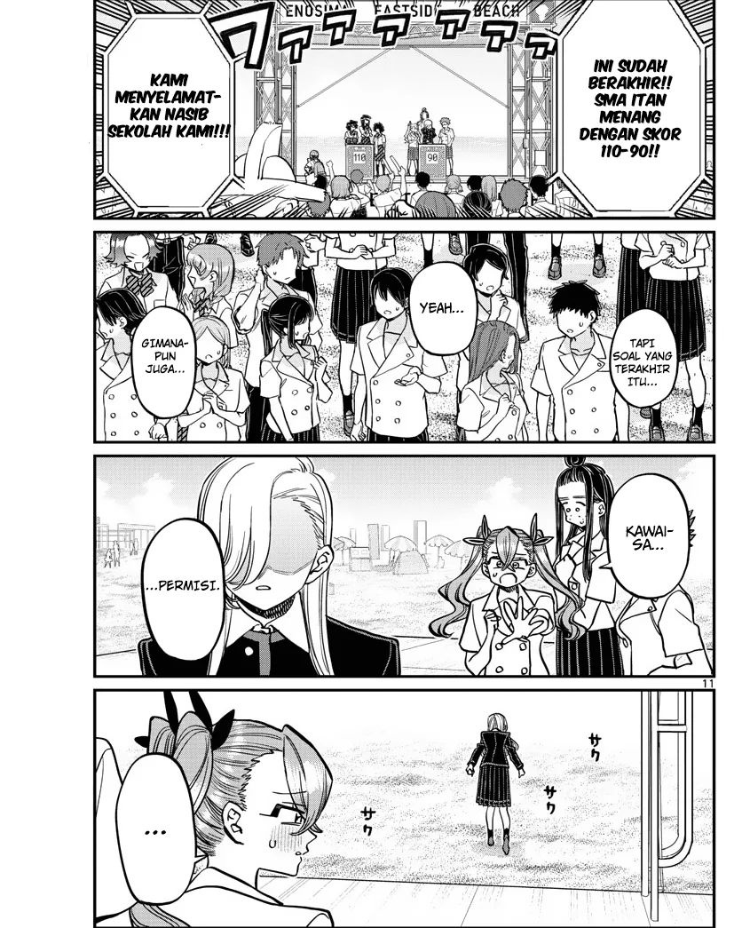 Komi-san wa Komyushou Desu Chapter 388 - halaman 11