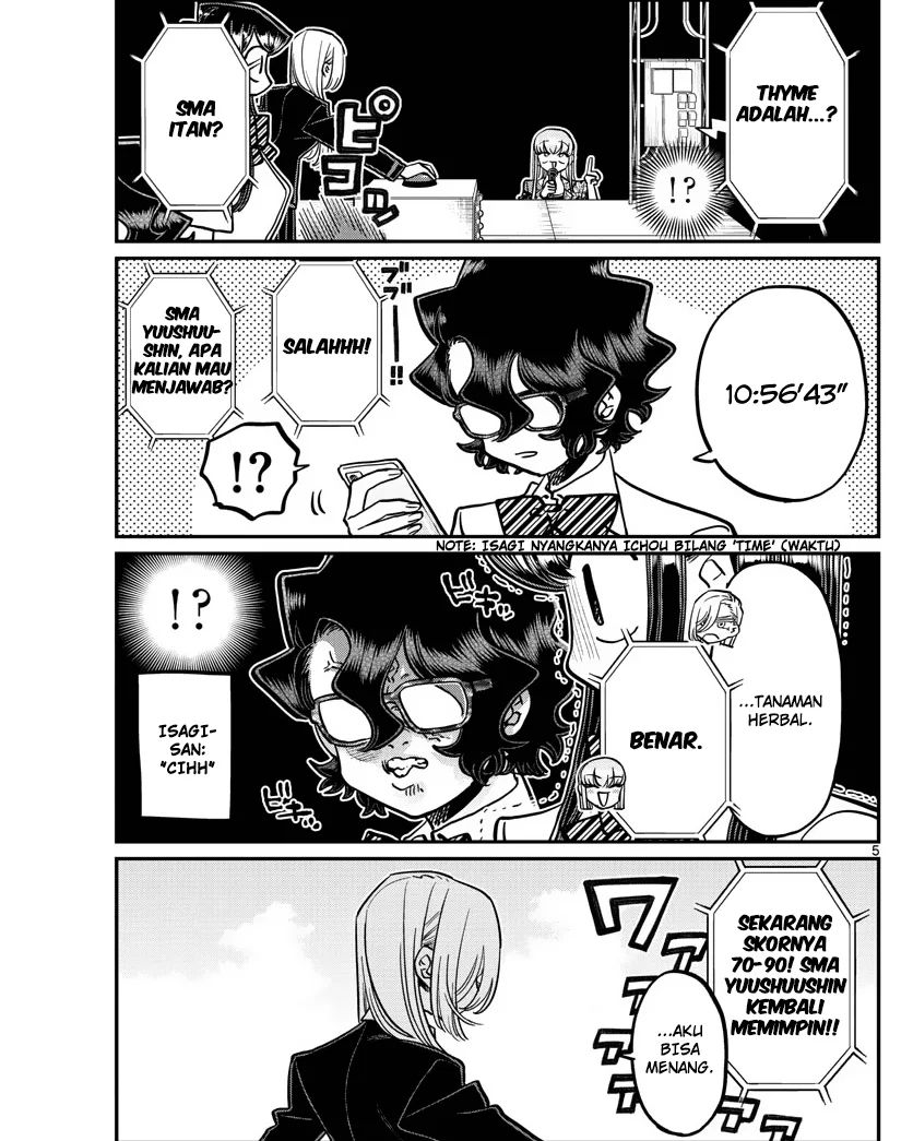 Komi-san wa Komyushou Desu Chapter 388 - halaman 5