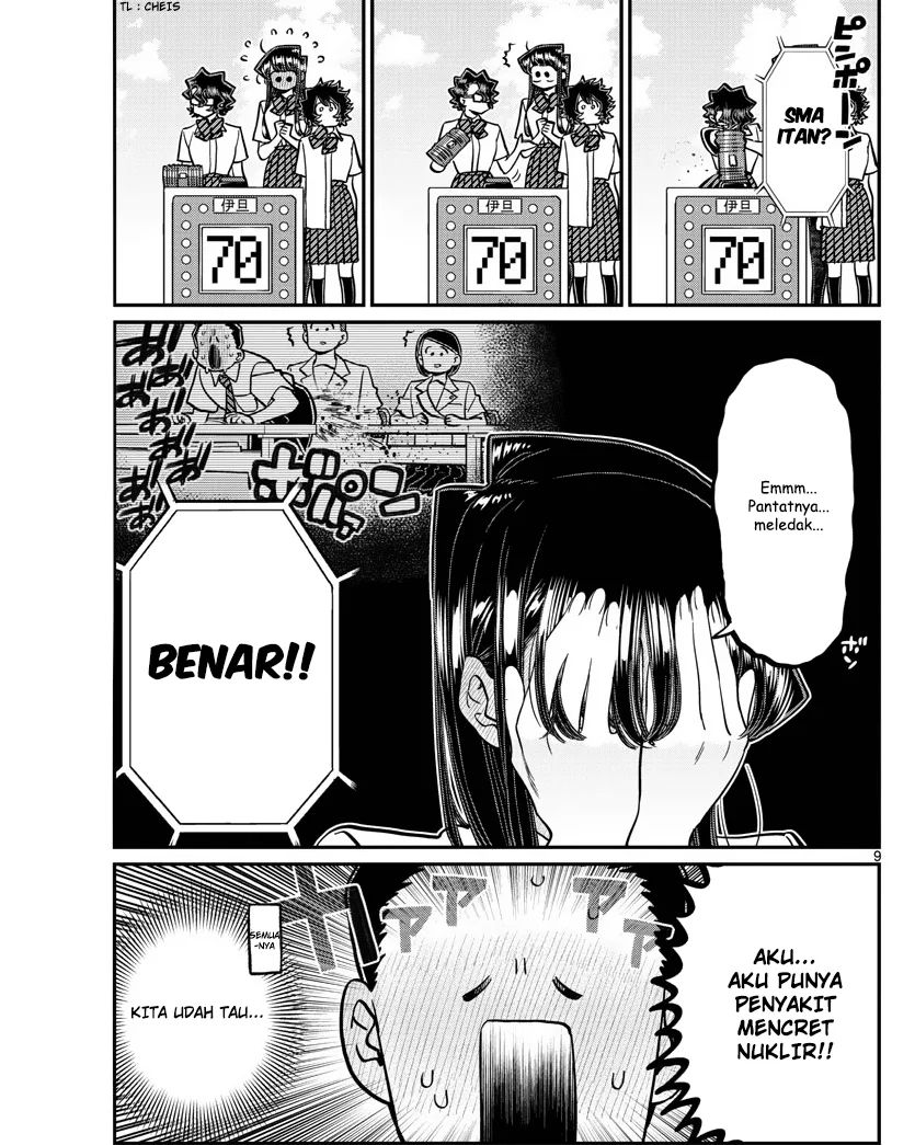 Komi-san wa Komyushou Desu Chapter 388 - halaman 9