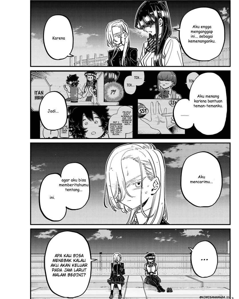 Komi-san wa Komyushou Desu Chapter 389 - halaman 3