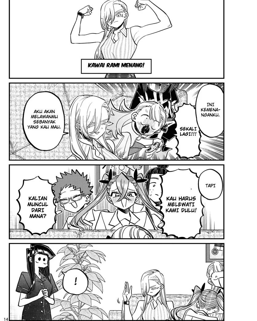 Komi-san wa Komyushou Desu Chapter 392 - halaman 14
