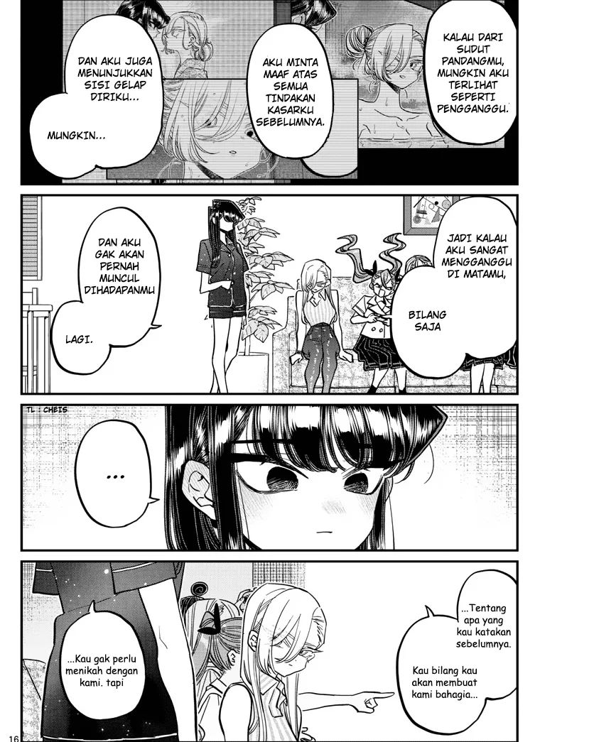 Komi-san wa Komyushou Desu Chapter 392 - halaman 16