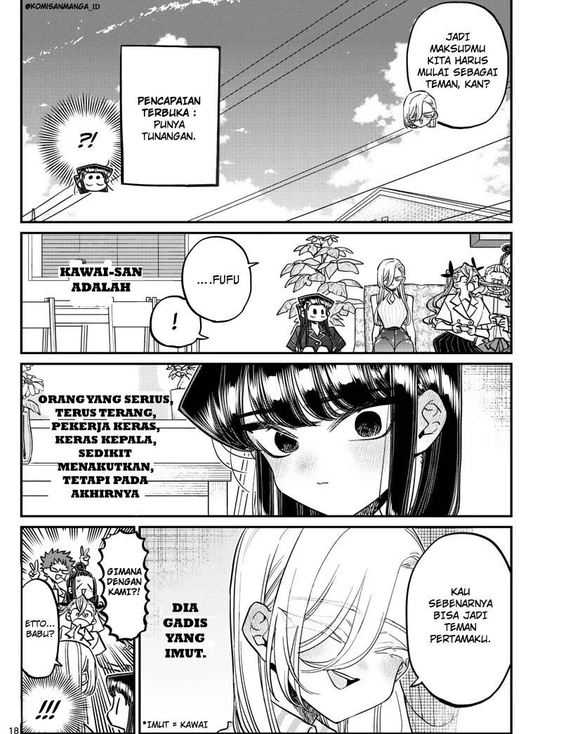 Komi-san wa Komyushou Desu Chapter 392 - halaman 18