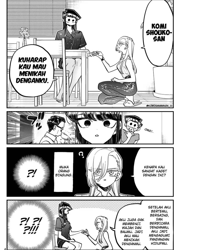 Komi-san wa Komyushou Desu Chapter 392 - halaman 4