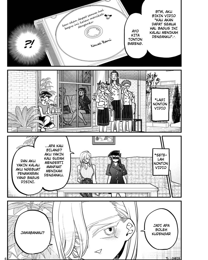 Komi-san wa Komyushou Desu Chapter 392 - halaman 6