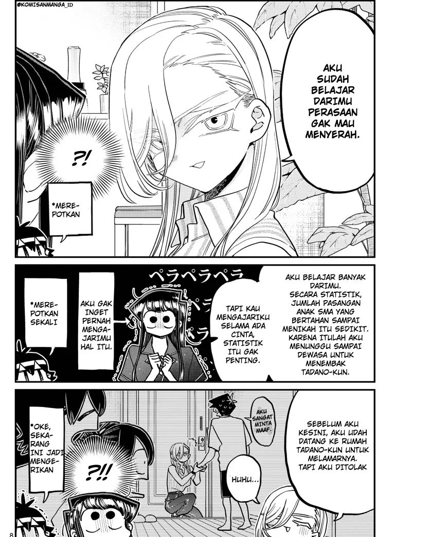 Komi-san wa Komyushou Desu Chapter 392 - halaman 8