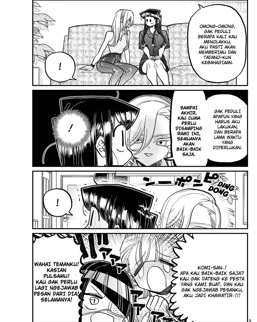 Komi-san wa Komyushou Desu Chapter 392 - halaman 9