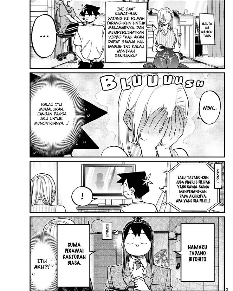 Komi-san wa Komyushou Desu Chapter 393 - halaman 3