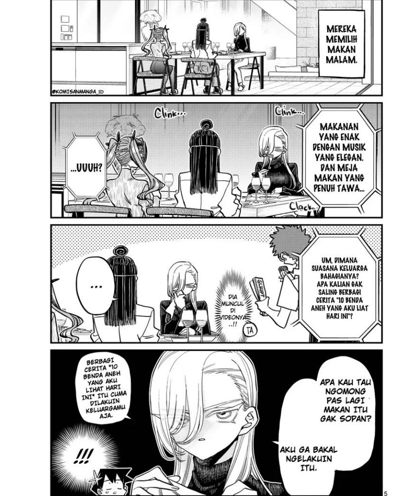 Komi-san wa Komyushou Desu Chapter 393 - halaman 5