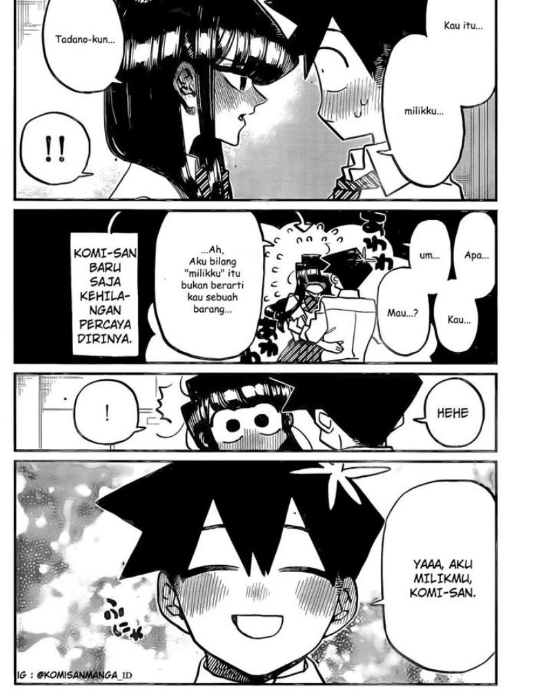 Komi-san wa Komyushou Desu Chapter 395 - halaman 10