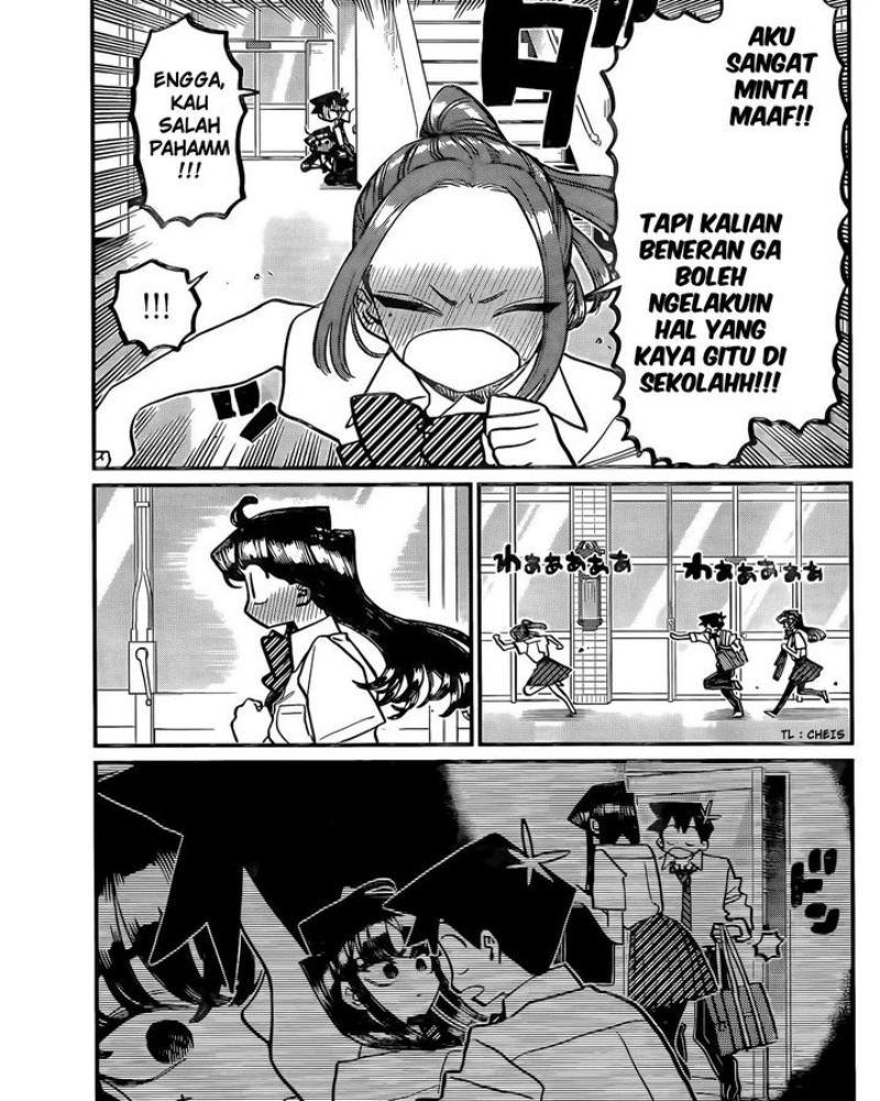 Komi-san wa Komyushou Desu Chapter 395 - halaman 17