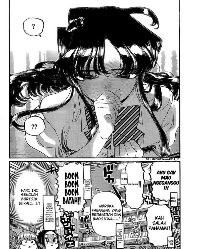Komi-san wa Komyushou Desu Chapter 395 - halaman 18