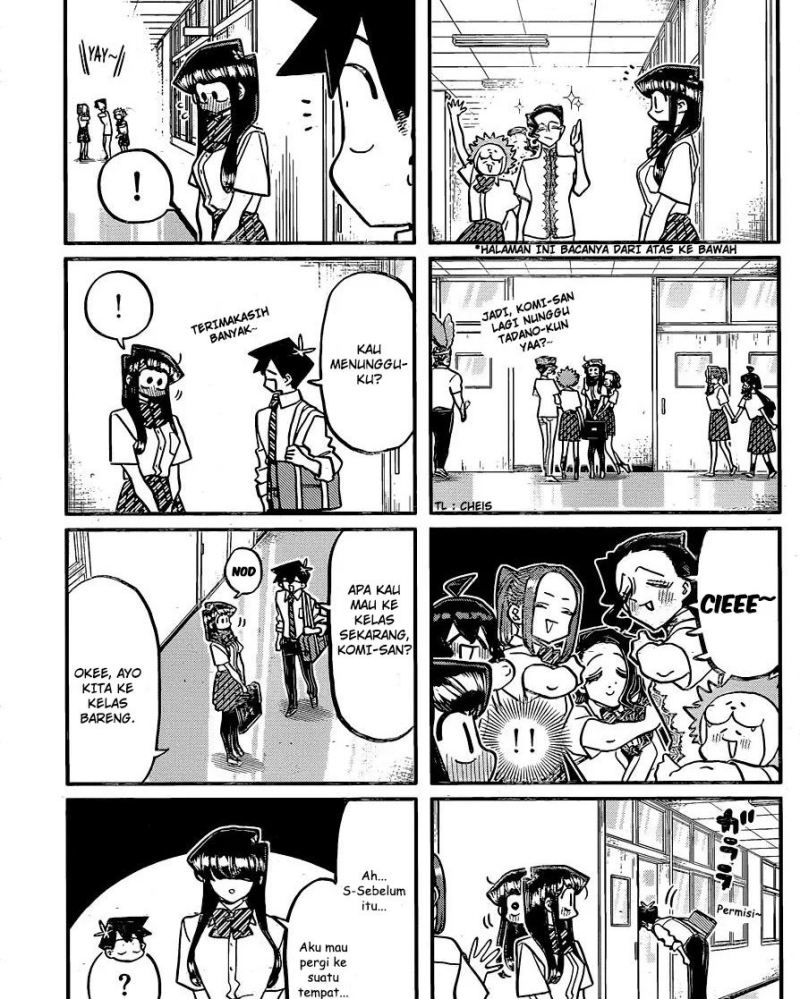 Komi-san wa Komyushou Desu Chapter 395 - halaman 3