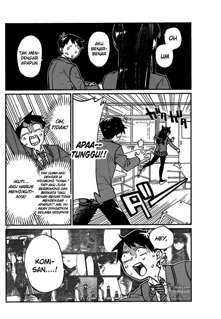 Komi-san wa Komyushou Desu Chapter 4 - halaman 5