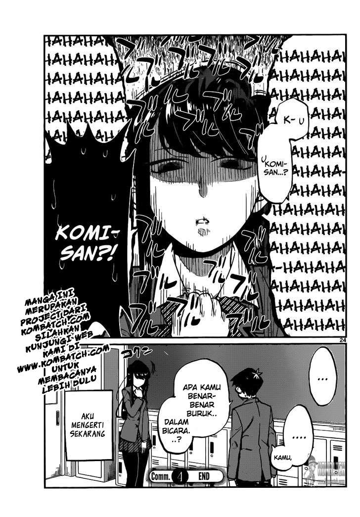 Komi-san wa Komyushou Desu Chapter 4 - halaman 8
