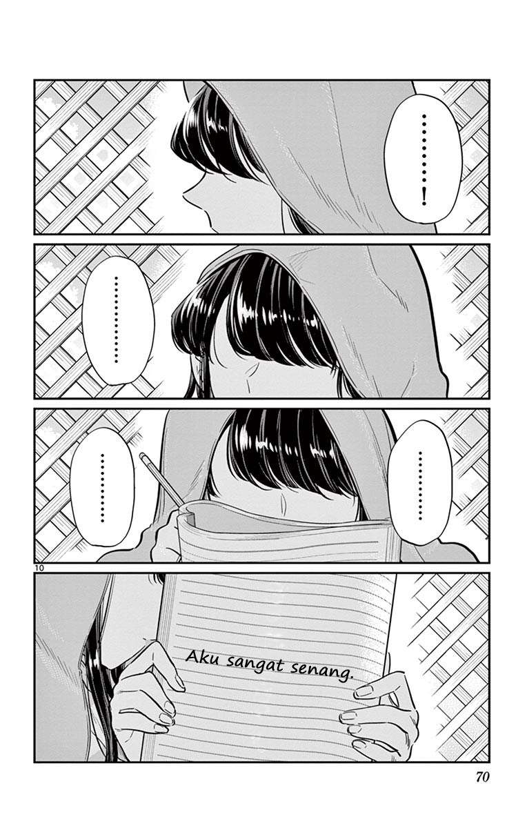 Komi-san wa Komyushou Desu Chapter 40 - halaman 10