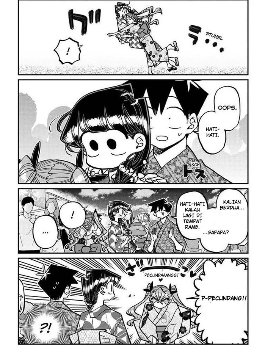 Komi-san wa Komyushou Desu Chapter 403 - halaman 16
