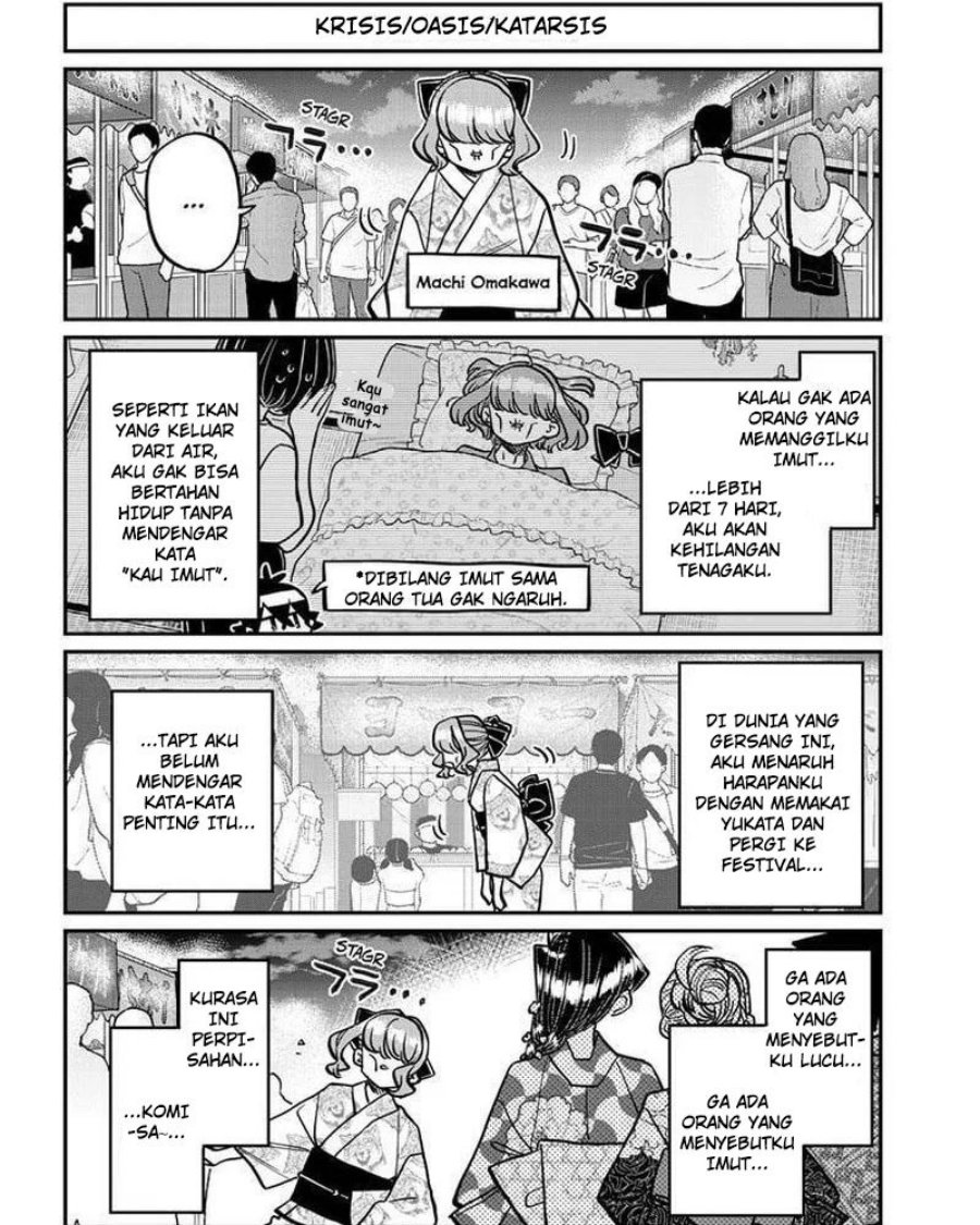 Komi-san wa Komyushou Desu Chapter 404 - halaman 8