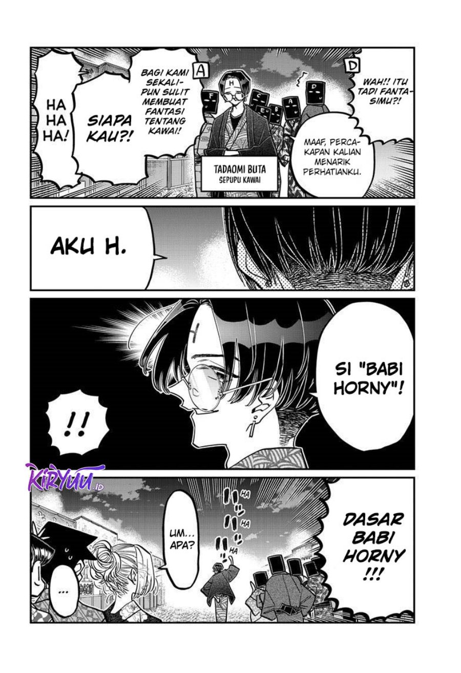 Komi-san wa Komyushou Desu Chapter 405 - halaman 17