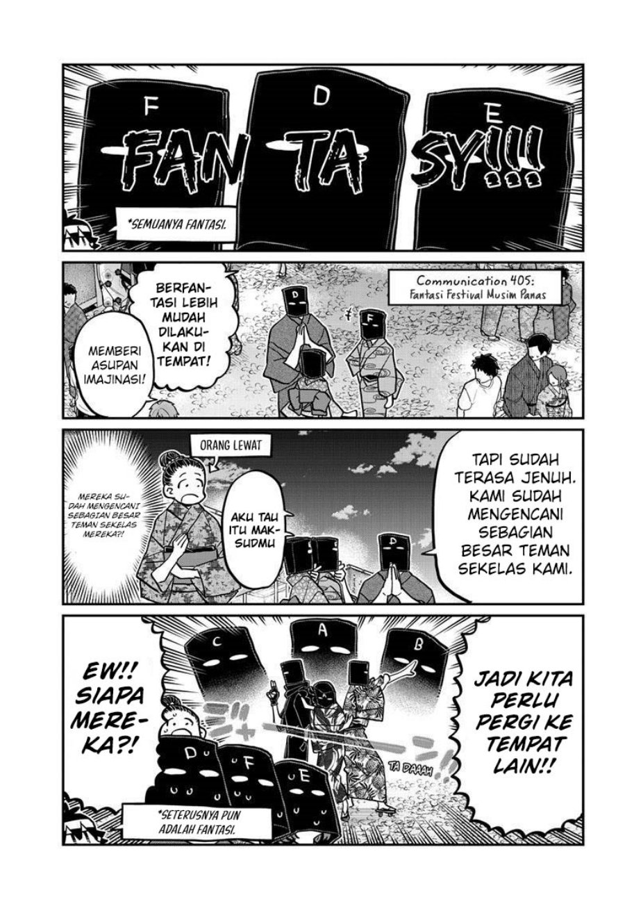 Komi-san wa Komyushou Desu Chapter 405 - halaman 8