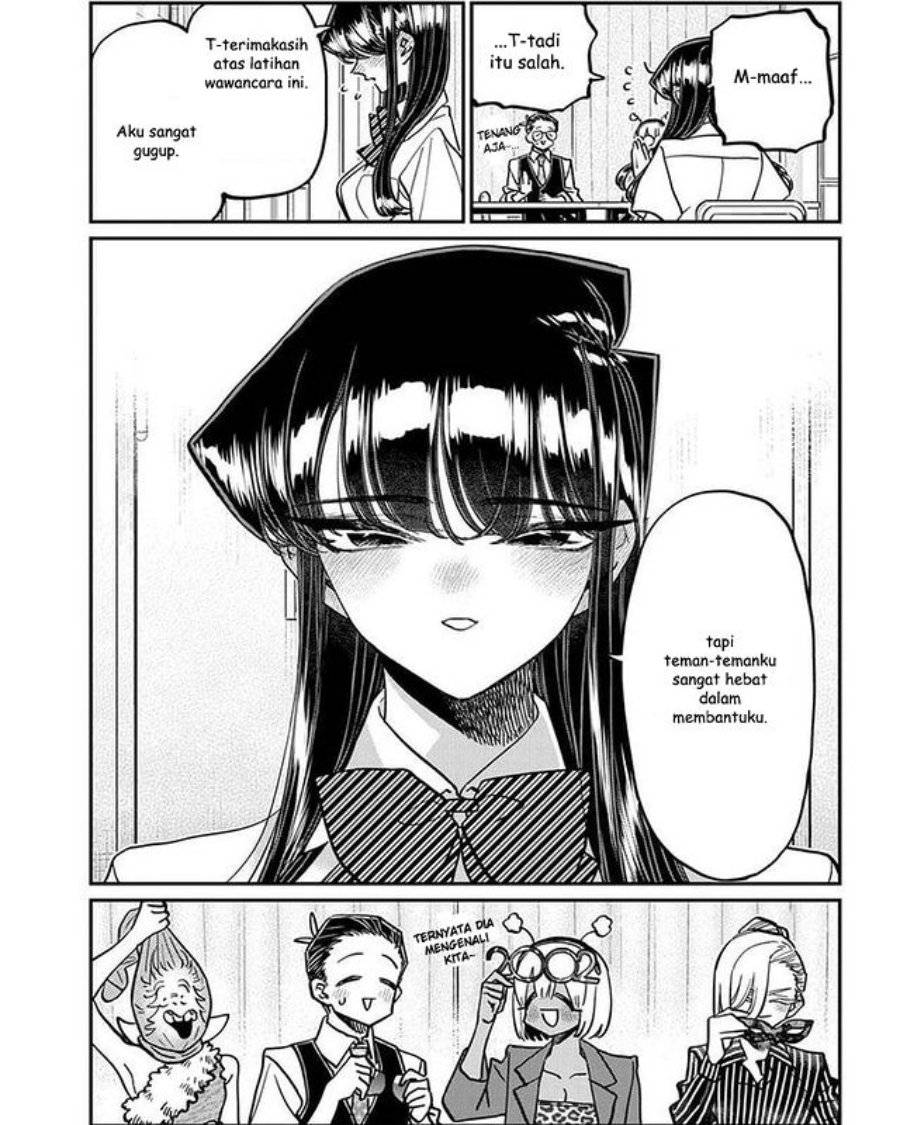 Komi-san wa Komyushou Desu Chapter 407 - halaman 15