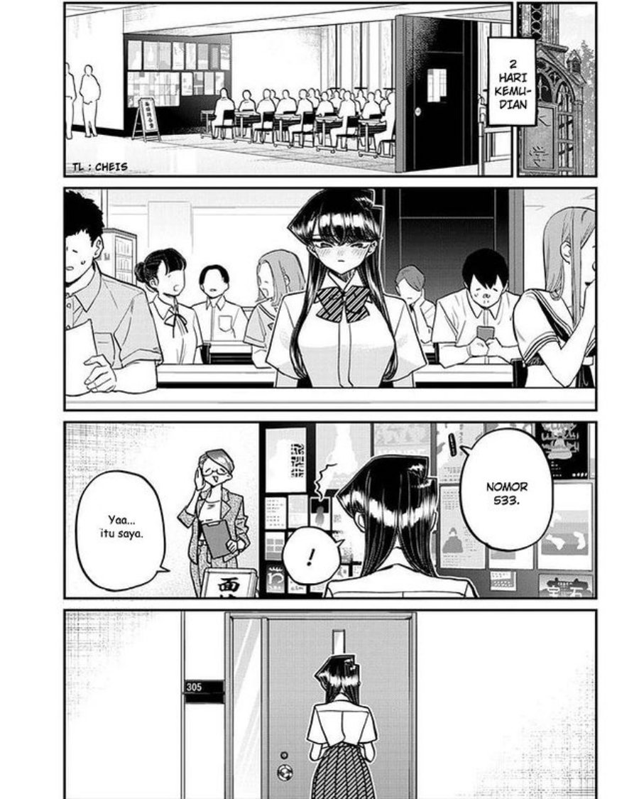 Komi-san wa Komyushou Desu Chapter 407 - halaman 17