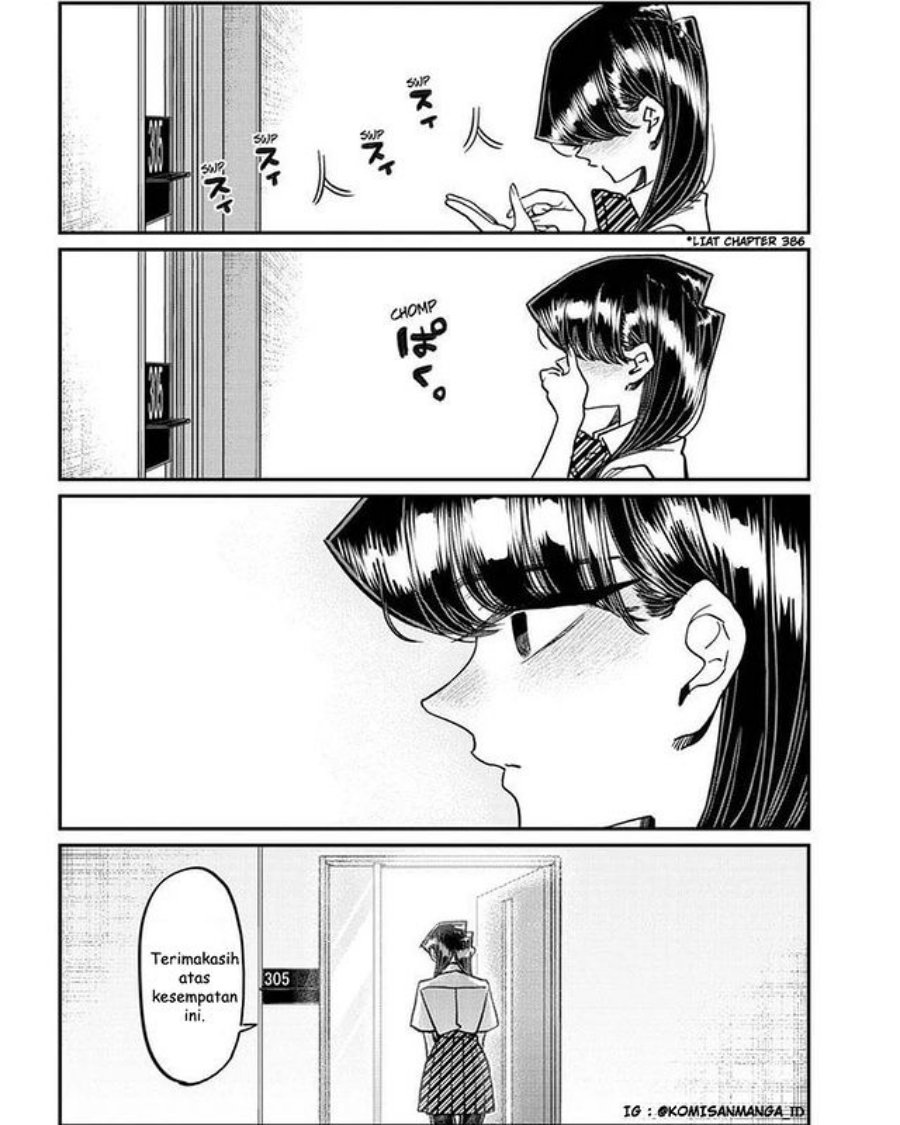 Komi-san wa Komyushou Desu Chapter 407 - halaman 18