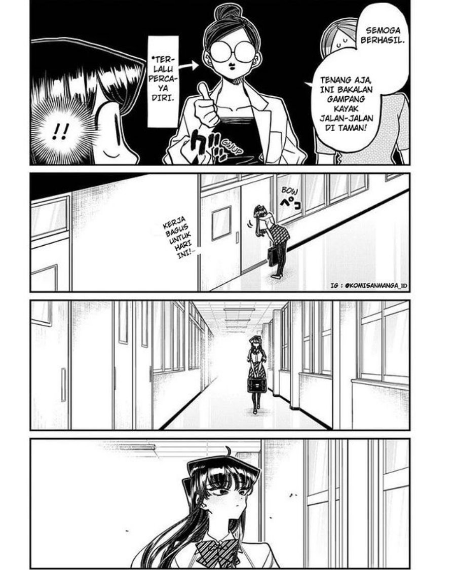 Komi-san wa Komyushou Desu Chapter 407 - halaman 2