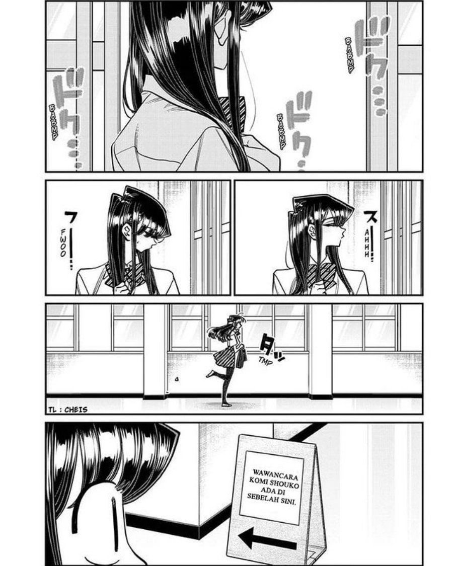 Komi-san wa Komyushou Desu Chapter 407 - halaman 3