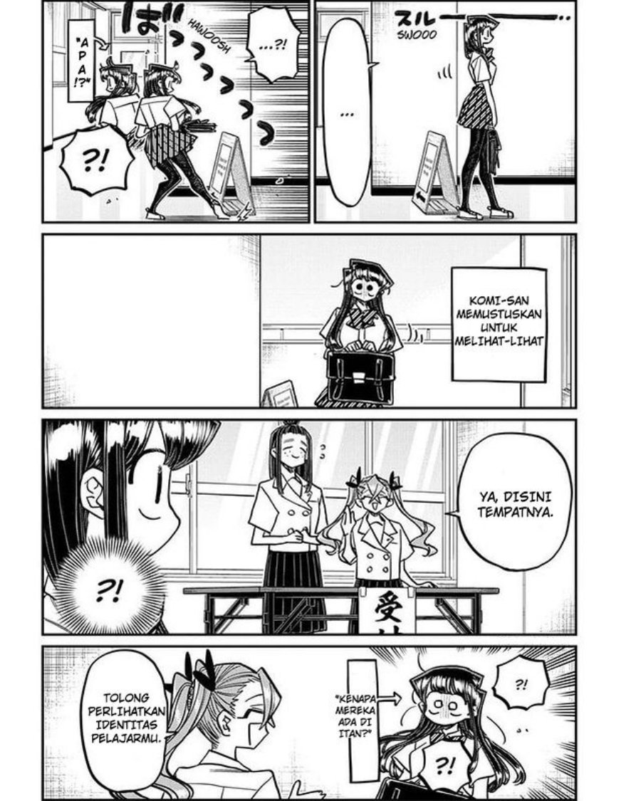 Komi-san wa Komyushou Desu Chapter 407 - halaman 4