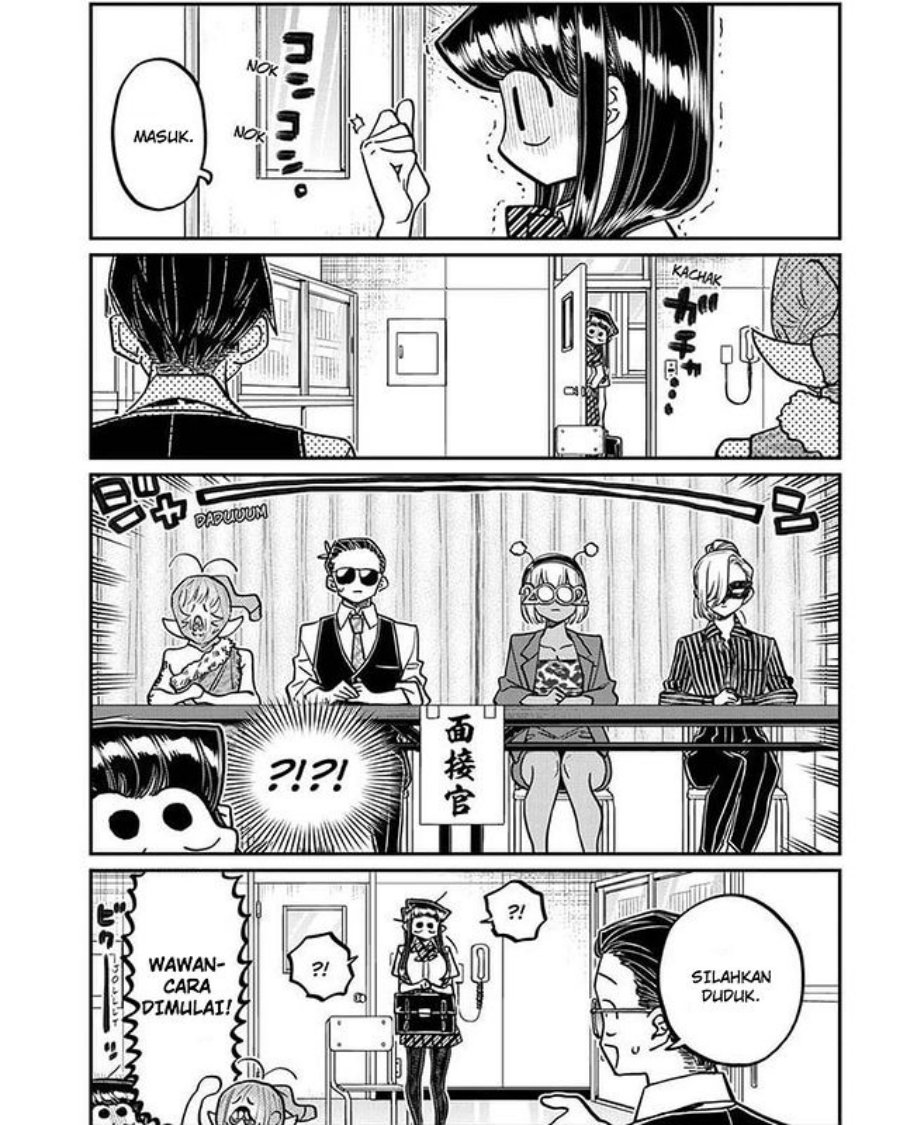 Komi-san wa Komyushou Desu Chapter 407 - halaman 7