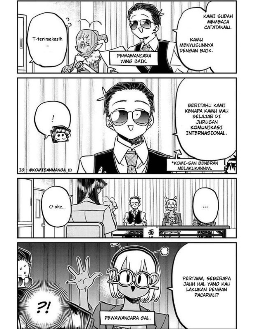 Komi-san wa Komyushou Desu Chapter 407 - halaman 8