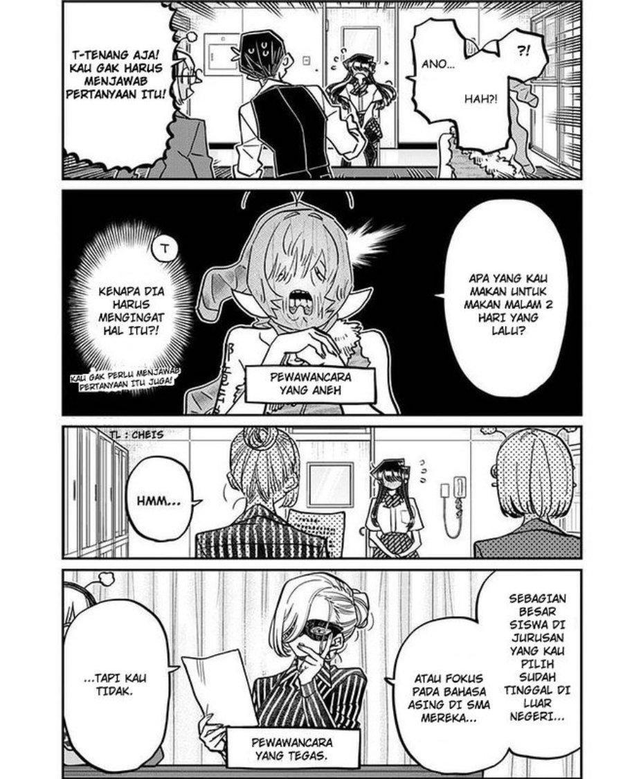 Komi-san wa Komyushou Desu Chapter 407 - halaman 9