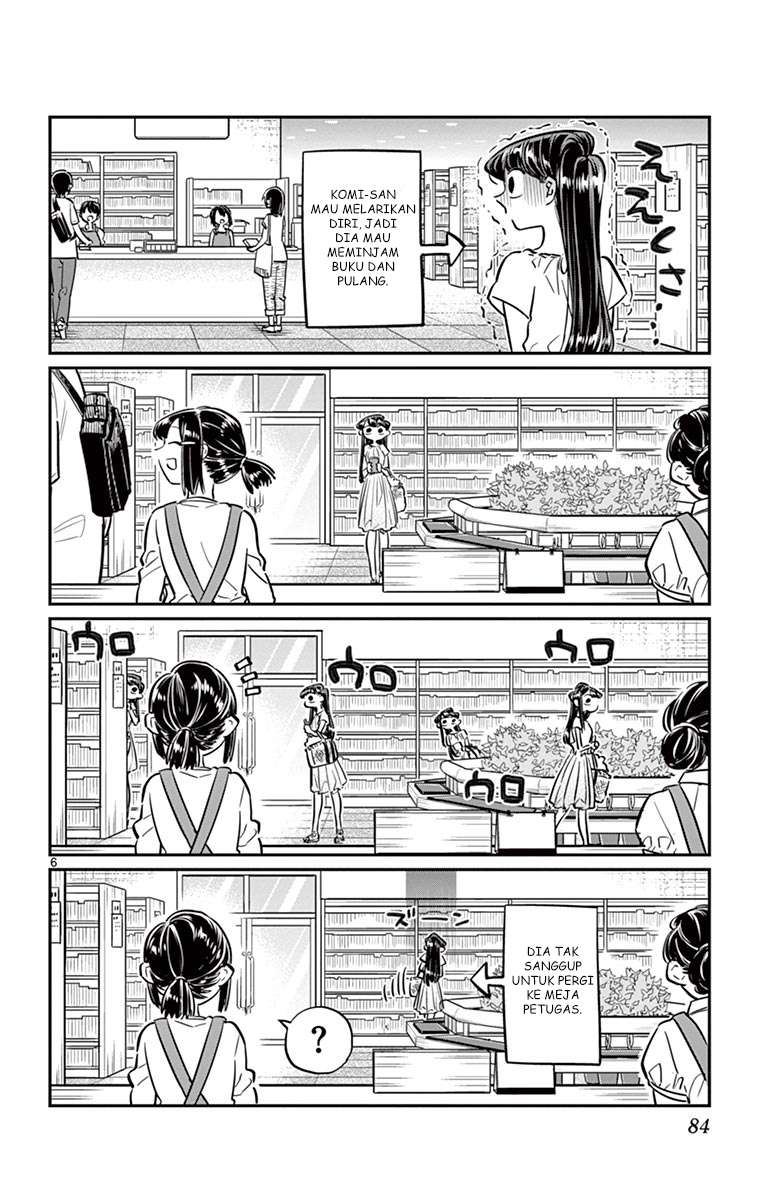 Komi-san wa Komyushou Desu Chapter 41 - halaman 6