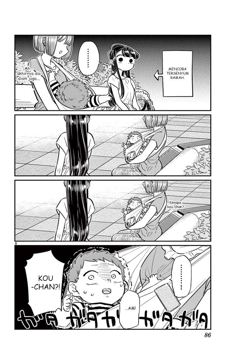 Komi-san wa Komyushou Desu Chapter 41 - halaman 8