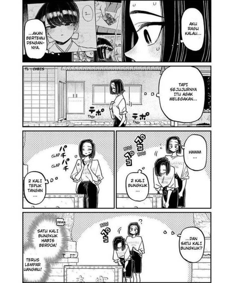 Komi-san wa Komyushou Desu Chapter 410 - halaman 3