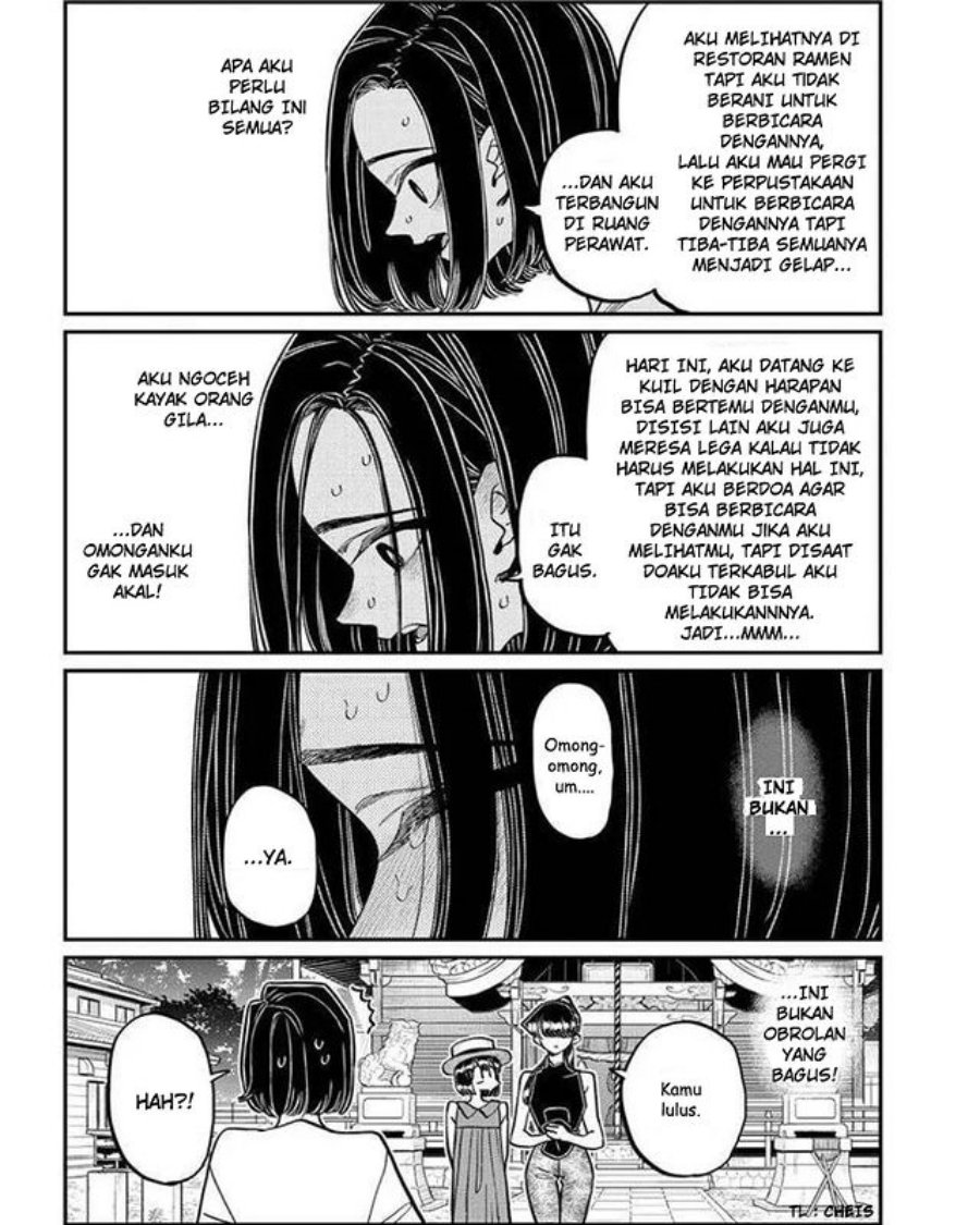 Komi-san wa Komyushou Desu Chapter 410 - halaman 8