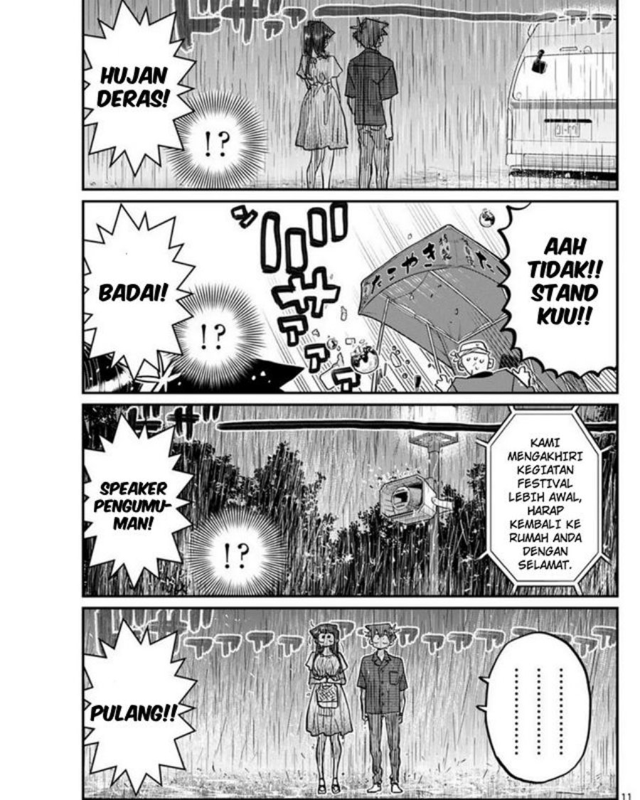 Komi-san wa Komyushou Desu Chapter 411 - halaman 11