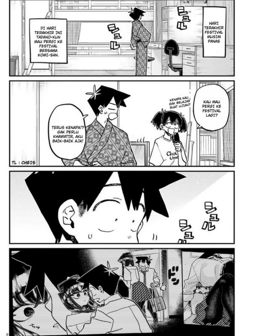 Komi-san wa Komyushou Desu Chapter 411 - halaman 2