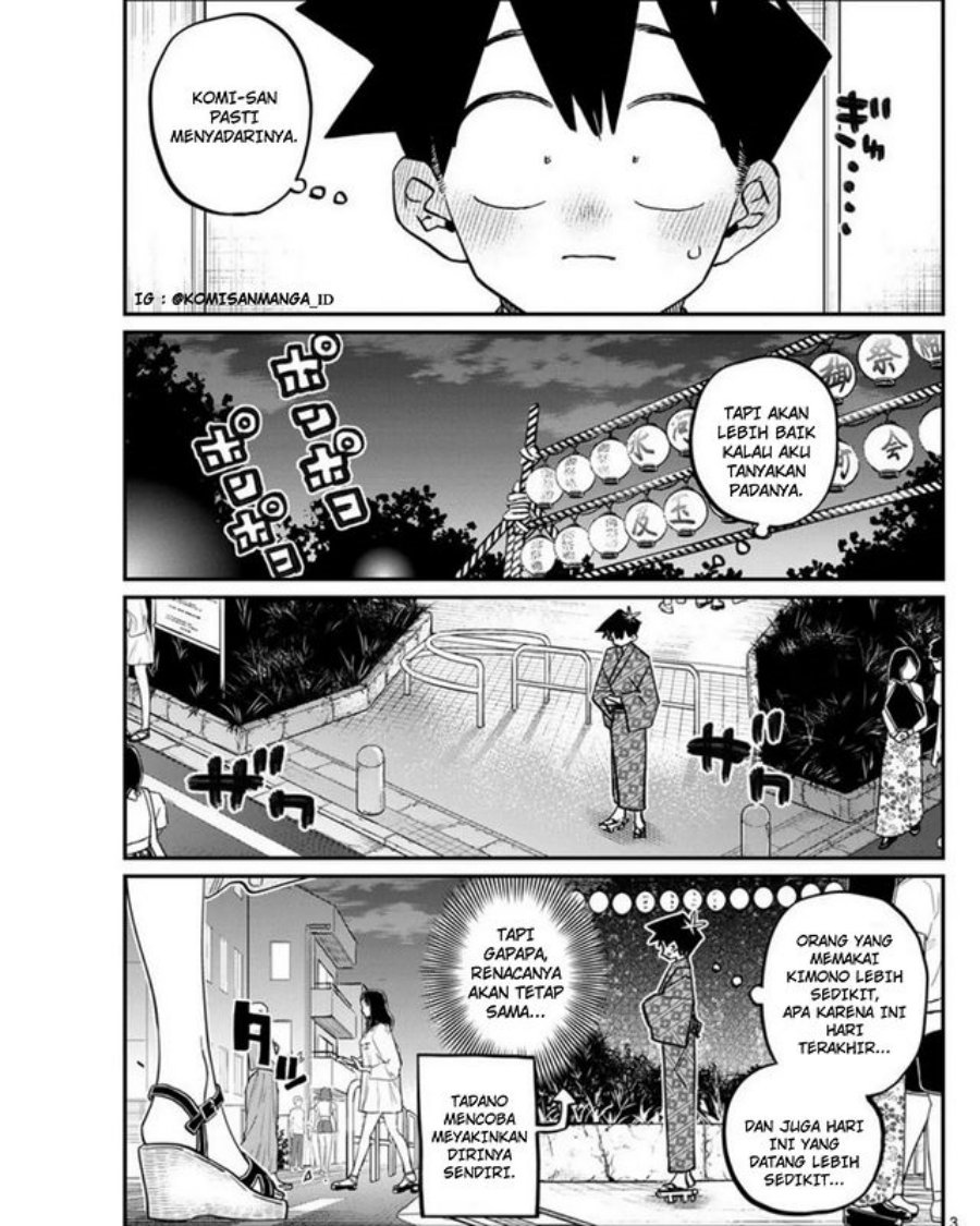 Komi-san wa Komyushou Desu Chapter 411 - halaman 3
