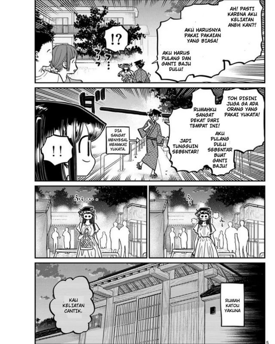 Komi-san wa Komyushou Desu Chapter 411 - halaman 5