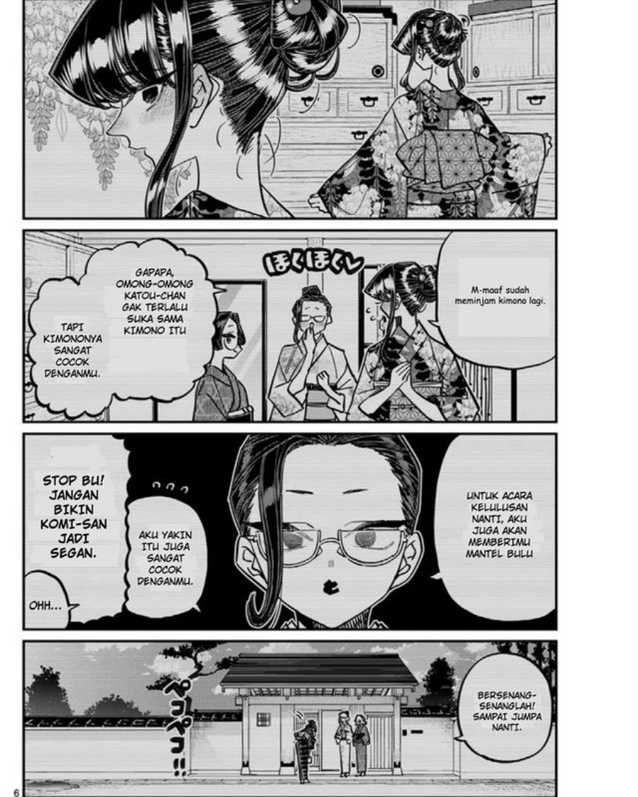 Komi-san wa Komyushou Desu Chapter 411 - halaman 6