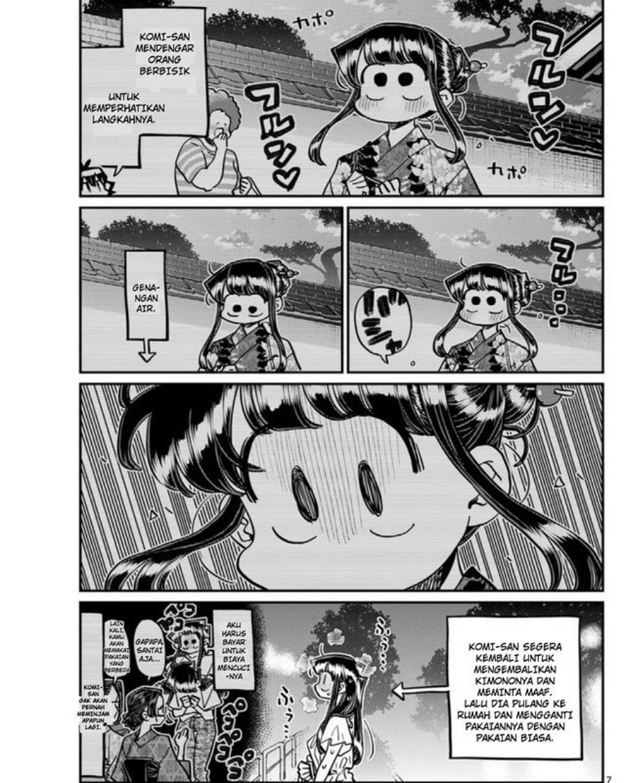 Komi-san wa Komyushou Desu Chapter 411 - halaman 7